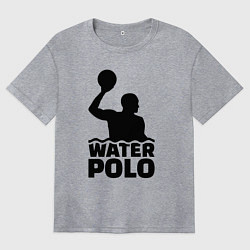 Женская футболка оверсайз Водное поло