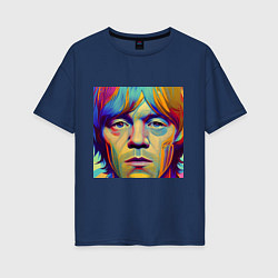 Женская футболка оверсайз Brian Jones Digital Portret