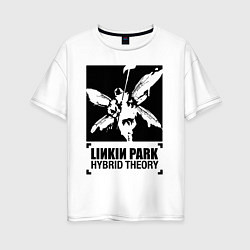 Женская футболка оверсайз LP Hybrid Theory