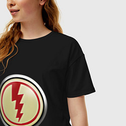 Футболка оверсайз женская Греческие города Rome: Total War, цвет: черный — фото 2