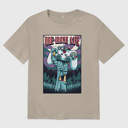 Женская футболка оверсайз One more life