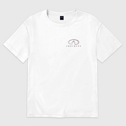 Женская футболка оверсайз Infiniti G37 Stance V2