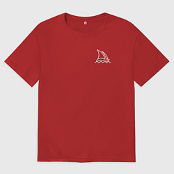 Женская футболка оверсайз Midjourney