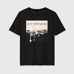Женская футболка оверсайз Тру фанат Joy Division