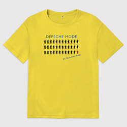 Женская футболка оверсайз Depeche Mode - Get The Balance Right Single