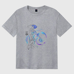 Женская футболка оверсайз Майя Borderlands