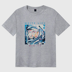 Женская футболка оверсайз White Lies - Big TV