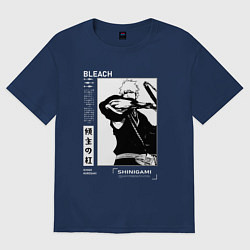 Женская футболка оверсайз Ичиго Шинигами - Блич