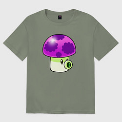 Футболка оверсайз женская Пуфгриб, цвет: авокадо