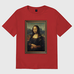Женская футболка оверсайз Mona Lisa - original