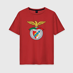 Женская футболка оверсайз Benfica club