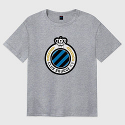 Женская футболка оверсайз Brugge fc sport