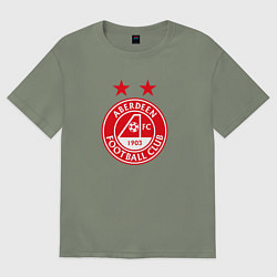 Женская футболка оверсайз Абердин фк клуб