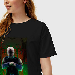 Футболка оверсайз женская Сага о Винланде - Аскеладд, цвет: черный — фото 2