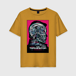 Женская футболка оверсайз Terminator 1