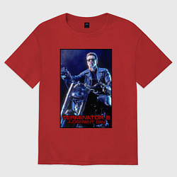 Женская футболка оверсайз T2 - Arnold