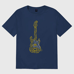 Женская футболка оверсайз My guitar