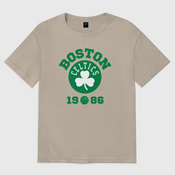 Женская футболка оверсайз Boston Celtics 1986