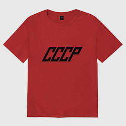 Женская футболка оверсайз Стильный СССР