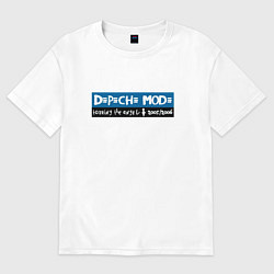 Женская футболка оверсайз Depeche Mode - Playing The Angel