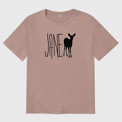 Женская футболка оверсайз Джейн с футболки Макс из Life is Strange