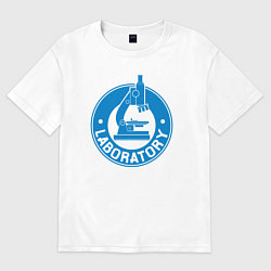 Женская футболка оверсайз Laboratory