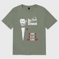 Женская футболка оверсайз Дон Симеоне