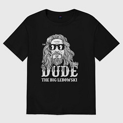 Женская футболка оверсайз Чувак