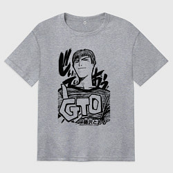 Женская футболка оверсайз Эйкити Онидзука - GTO