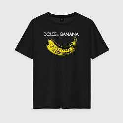 Женская футболка оверсайз Dolce Banana
