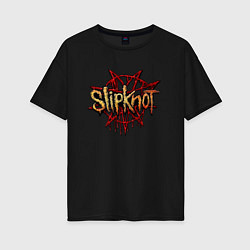 Женская футболка оверсайз Slipknot original