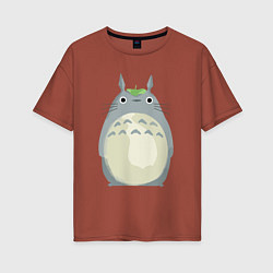 Женская футболка оверсайз Neighbor Totoro