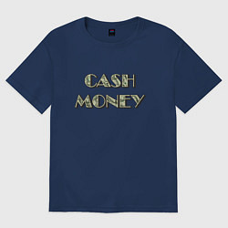 Женская футболка оверсайз Cash money