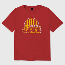 Женская футболка оверсайз У нас есть джаз