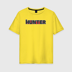 Женская футболка оверсайз Hunter