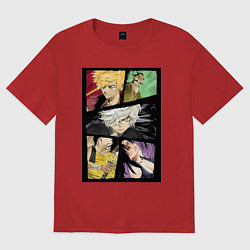 Женская футболка оверсайз Адский рай Габимару шиноби