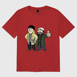 Женская футболка оверсайз Vault Jay and silent Bob