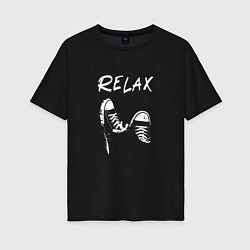 Женская футболка оверсайз Relax