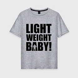 Женская футболка оверсайз Light weight baby