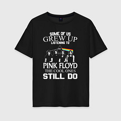 Женская футболка оверсайз Pink Floyd tour