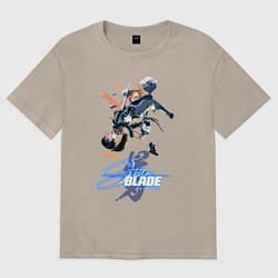 Женская футболка оверсайз Ева из stellar blade