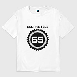 Женская футболка оверсайз Босяк style