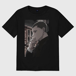 Женская футболка оверсайз Ведьма и чудовище Ашаф