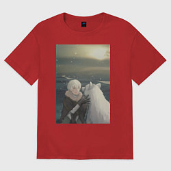 Женская футболка оверсайз Для тебя Бессмертный Фуши