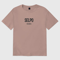 Женская футболка оверсайз Selpo