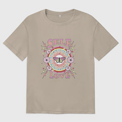 Женская футболка оверсайз Любовь к себе