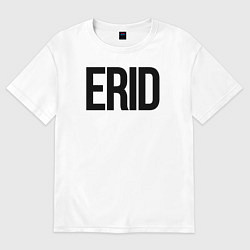 Женская футболка оверсайз Токен для рекламы - ERID