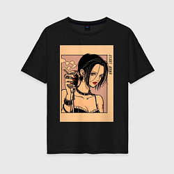 Женская футболка оверсайз Нана Осаки Вокалистка панк-группы Black Stones