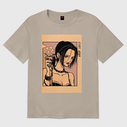 Женская футболка оверсайз Нана Осаки Вокалистка панк-группы Black Stones