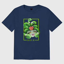 Футболка оверсайз женская Dusa Hades, цвет: тёмно-синий